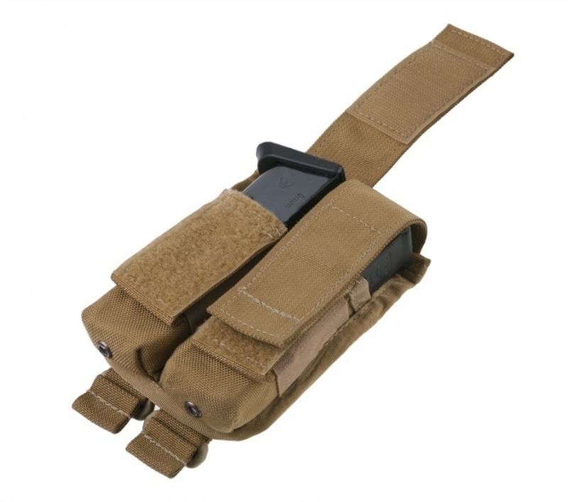 Picture of Pouch for 9 mm short magazine Coyote Brown color