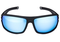 Picture of STRIYKER Premium Eyewear Matte Black (Blue)