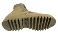 Imagen de Bota de Combate Coyote para Clima Cálido con Suela Ondulada