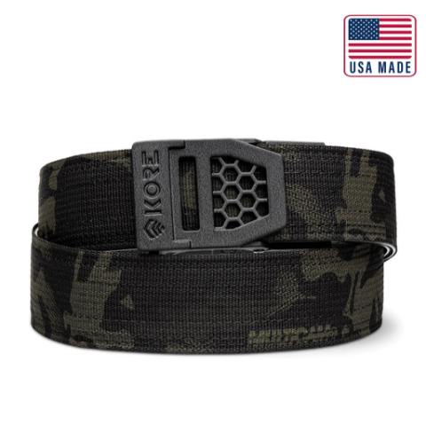 Picture of KORE MULTICAM® BLACK TACTICAL NYLON GUN BELT 1.5"