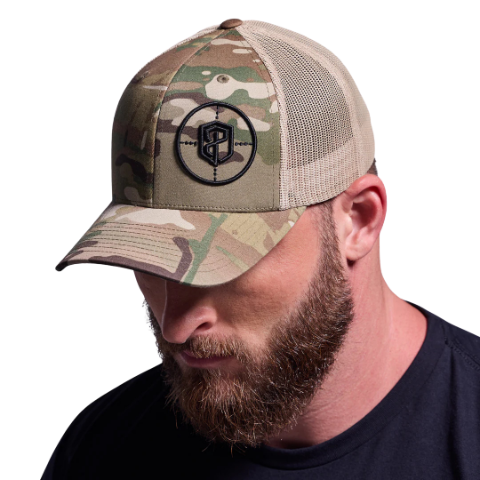 Picture of Born Primitive Tactical Trucker Hat Multicam 