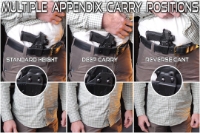 Imagen de Werkz M6 Outlier Holster for Most Modern Pistols (Thumb Rest) with Olight 
