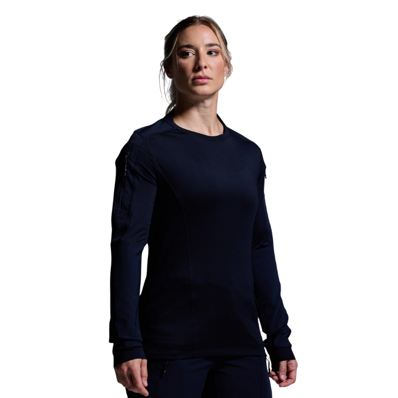 Picture of Born Primitive Women's Op Top Long Sleeve Shirt - Police Blue