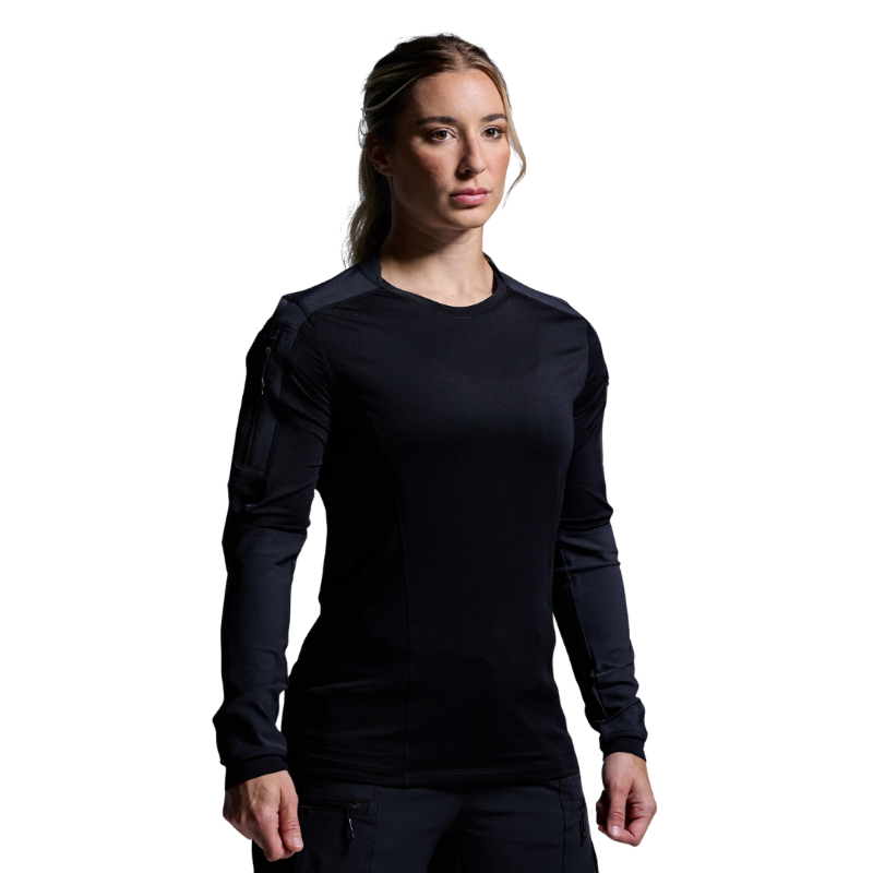 Imagen de Born Primitive Women's Op Top Long Sleeve Shirt - Black