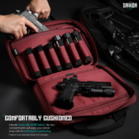 Picture of Specialist Double Pistol Bag - Red