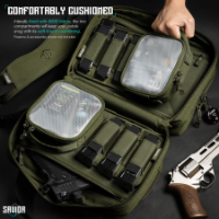 Picture of Specialist Mini Double Pistol Range Bag - Green