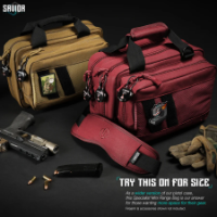 Picture of Specialist Mini Double Pistol Range Bag - Red