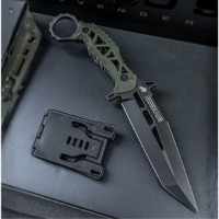 Imagen de KHAOS™ Gen.2 REVENGER™ PHANTOM™ | IDF Ranger Green G10 Scales & Sheath