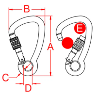 Imagen de Kong OVAL ALU CLASSIC SCREW SLEEVE