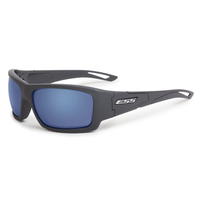 Picture of ESS CREDENCE MATTE DARK GRAY W/MIRRORED BLUE